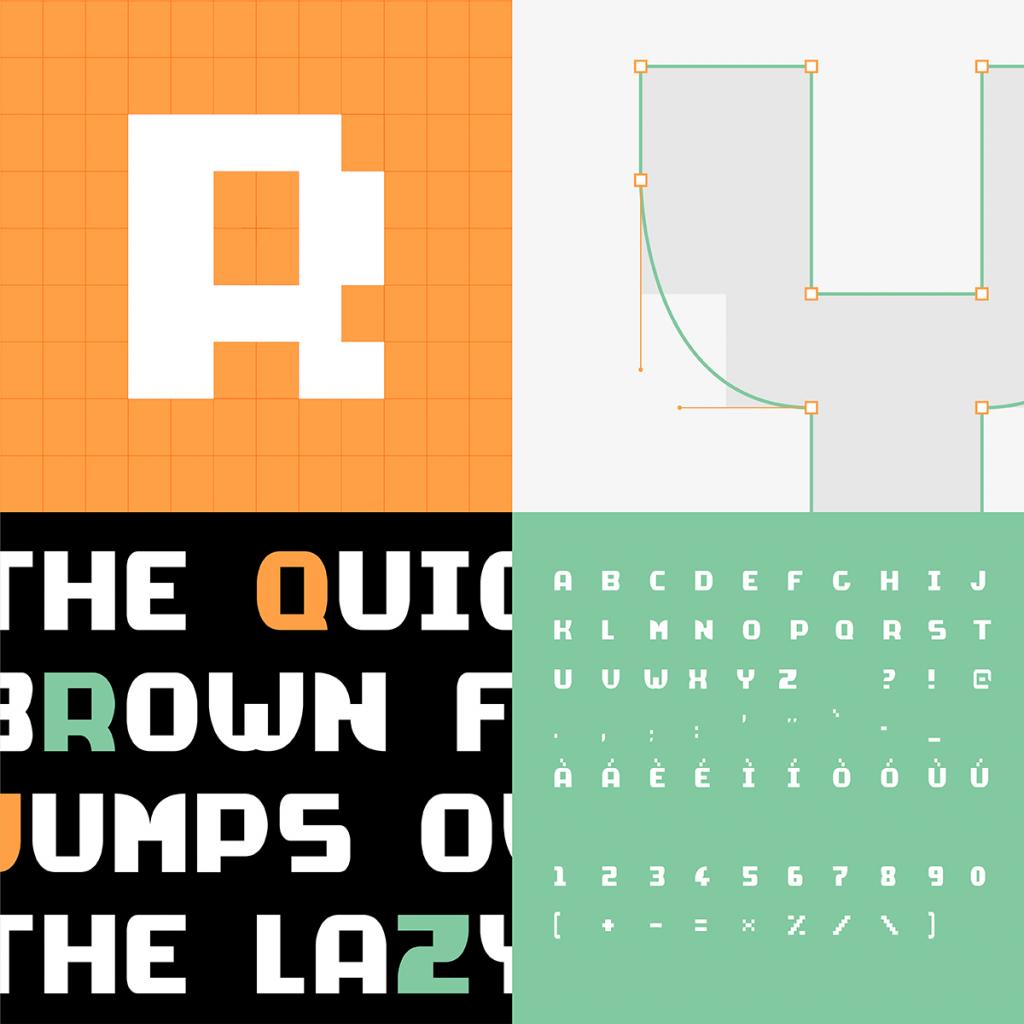 creare una title font open source